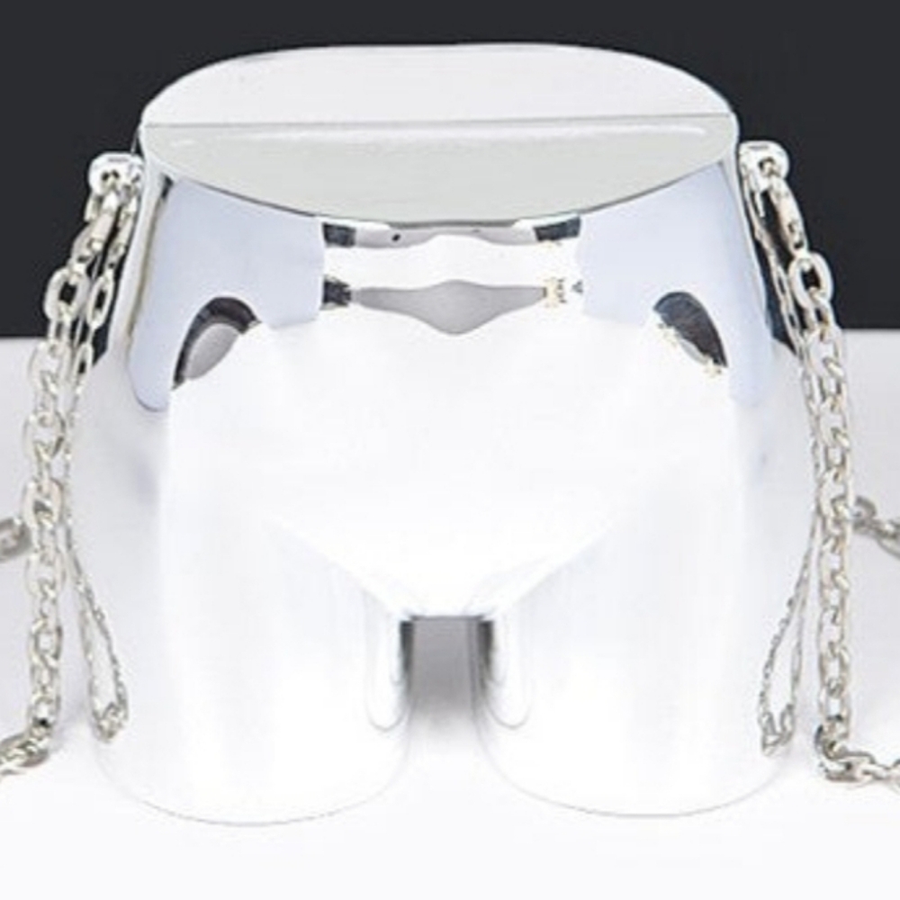 Novelty Butt Shape Convertible Handbag Purse Clutch Crossbody Shoulder Bag - Picture 10 of 13